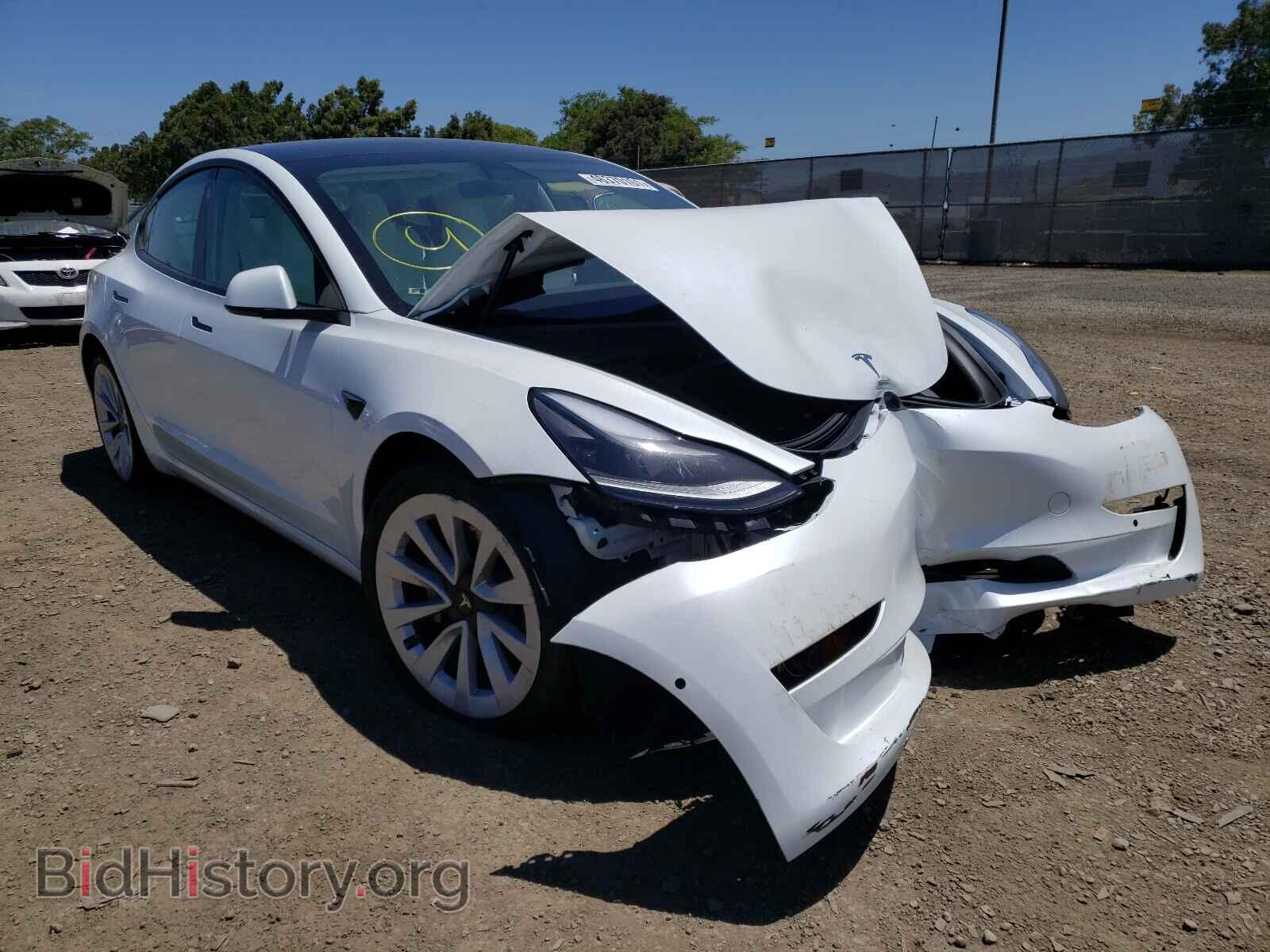 Photo 5YJ3E1EA4MF927788 - TESLA MODEL 3 2021
