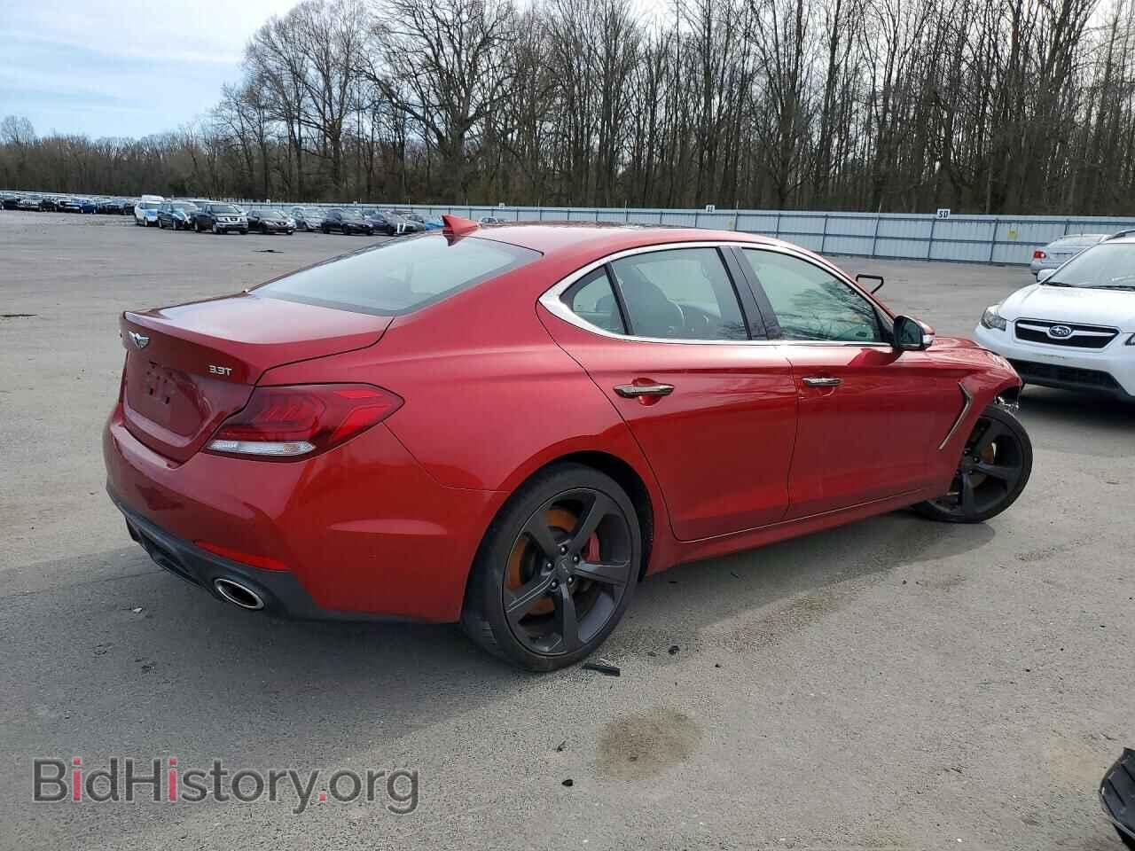 2020 GENESIS G70 - VIN: KMTG34LE4LU047163 - Фото 3