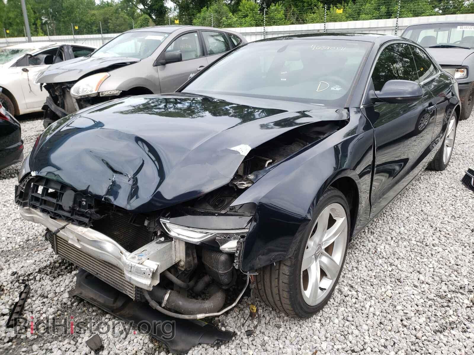 2013 AUDI A5 - VIN: WAUCFAFR7DA054688 - Фото 2