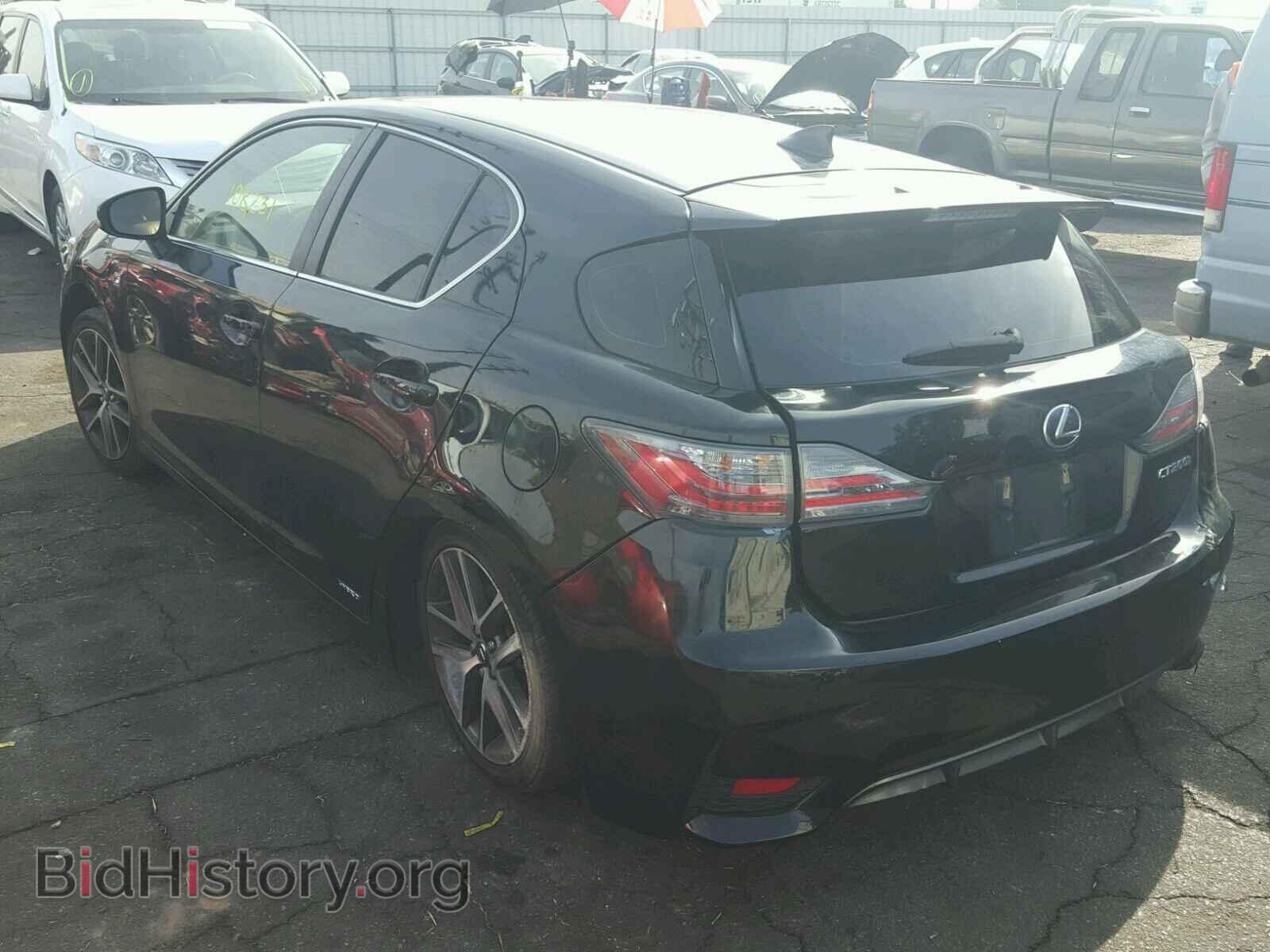 2014 LEXUS CT 200 - VIN: JTHKD5BH5E2178588 - Фото 3