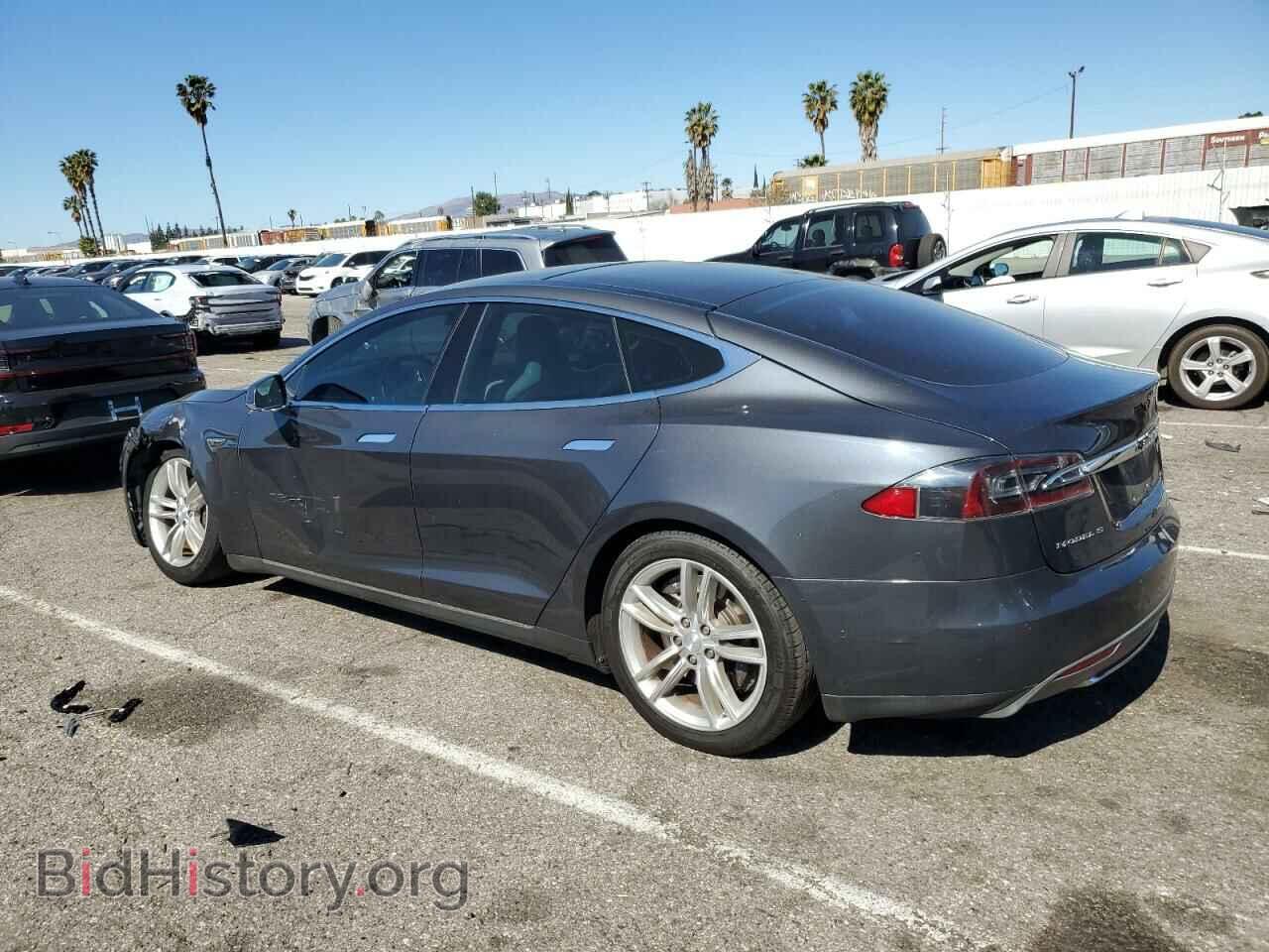2015 TESLA MODEL S - VIN: 5YJSA1E11FF112944 - Фото 2