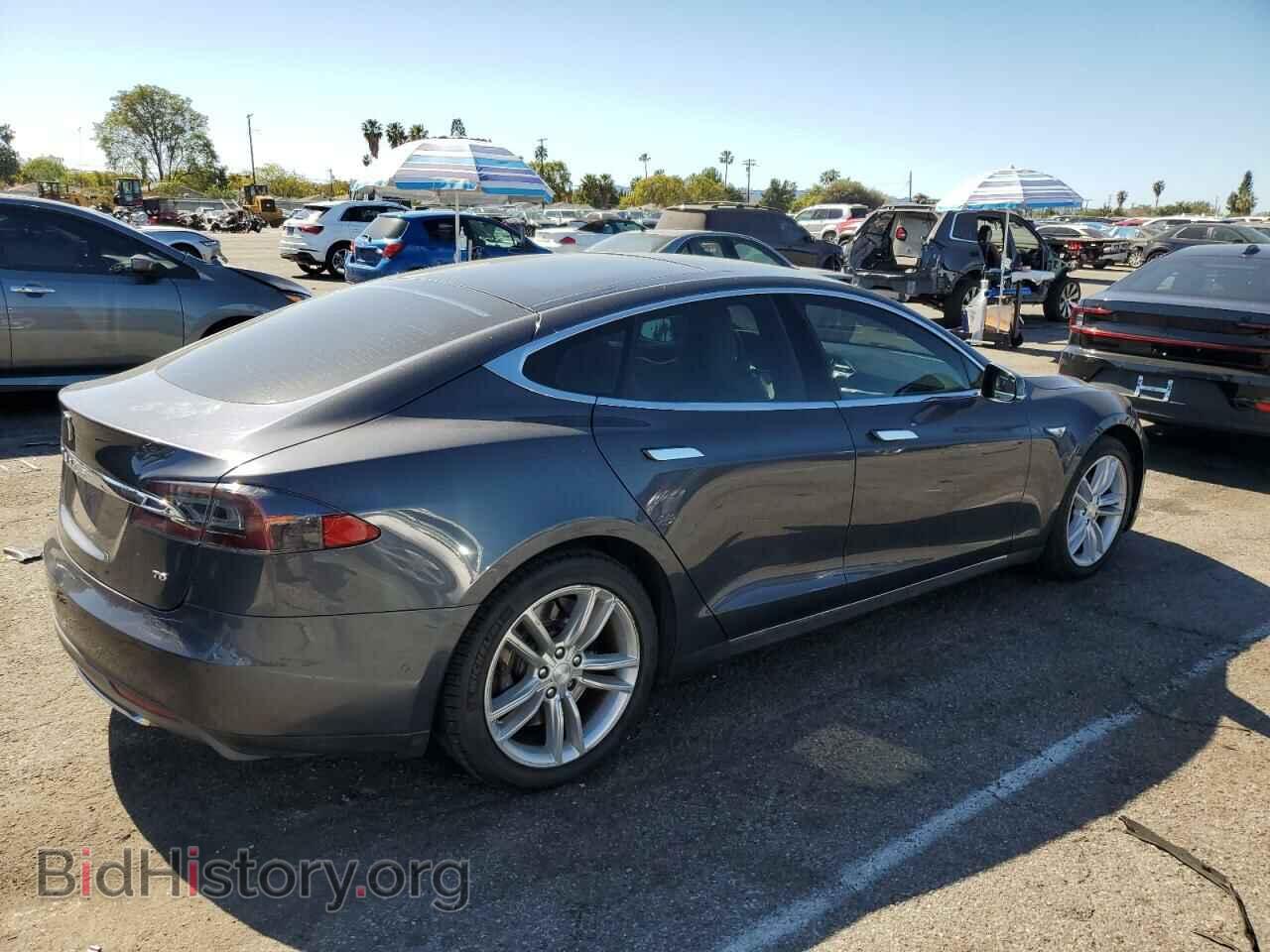 2015 TESLA MODEL S - VIN: 5YJSA1E11FF112944 - Фото 3