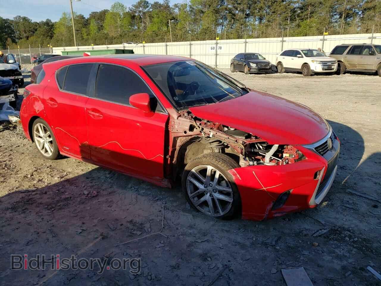 2014 LEXUS CT 200 - VIN: JTHKD5BH0E2178501 - Фото 4