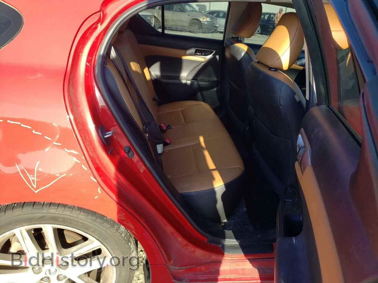 2014 LEXUS CT 200 - VIN: JTHKD5BH0E2178501 - Фото 10