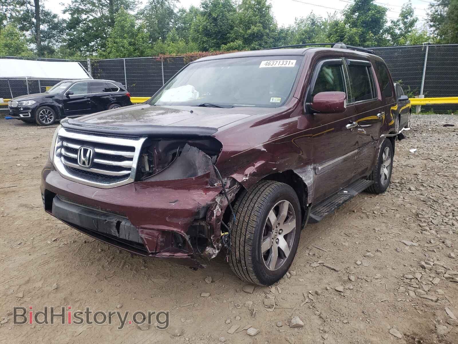 2012 HONDA PILOT - VIN: 5FNYF4H95CB019418 - Фото 2