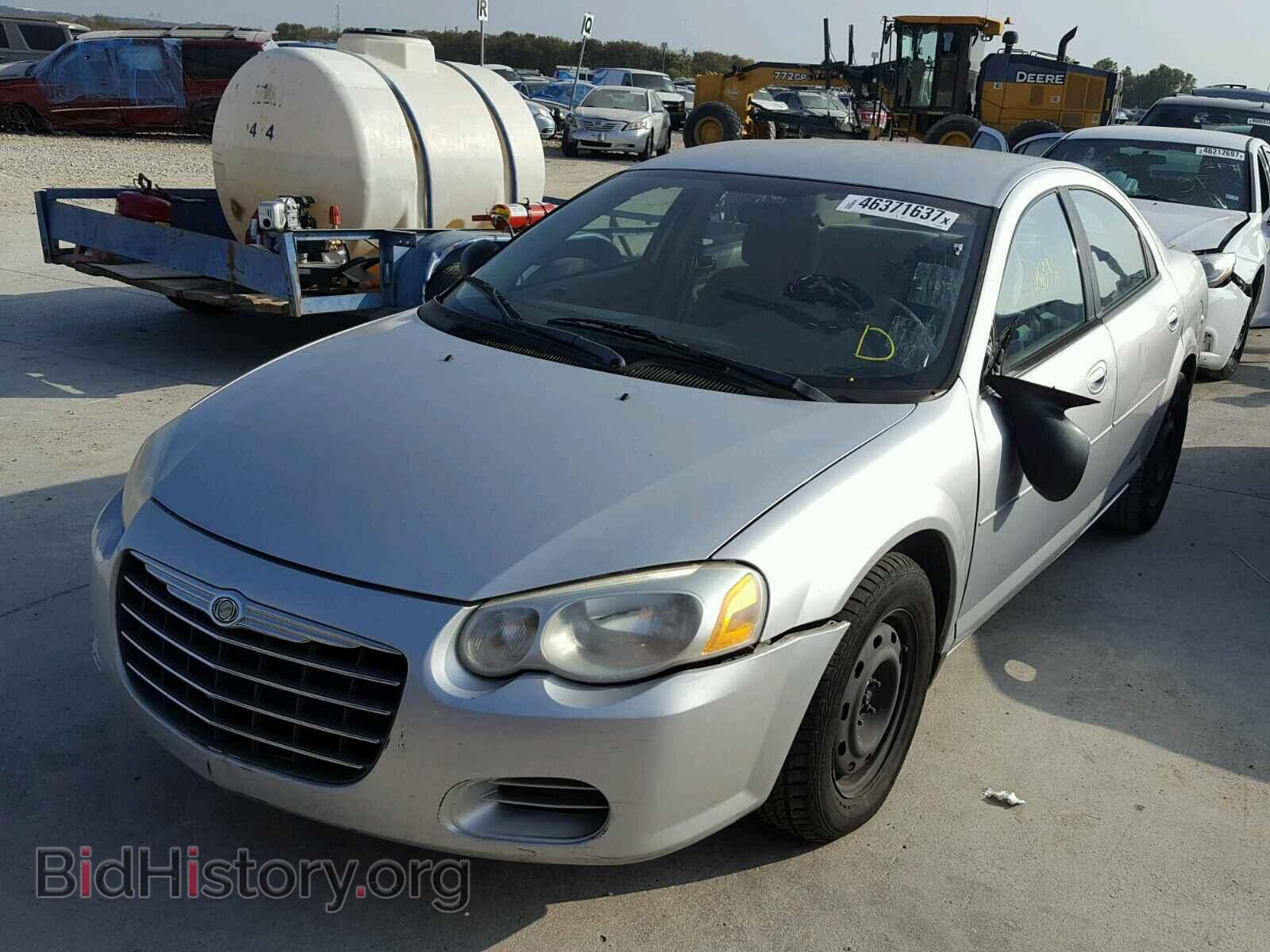 2004 CHRYSLER SEBRING - VIN: 1C3EL46R34N415689 - Фото 2