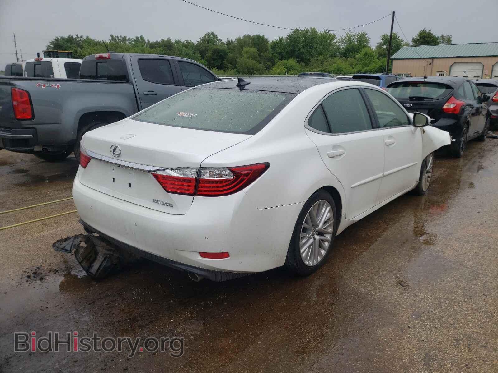 2013 LEXUS ES350 - VIN: JTHBK1GG9D2066650 - Фото 4