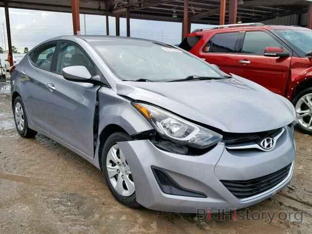 Фотография 5NPDH4AE2GH769723 - HYUNDAI ELANTRA 2016