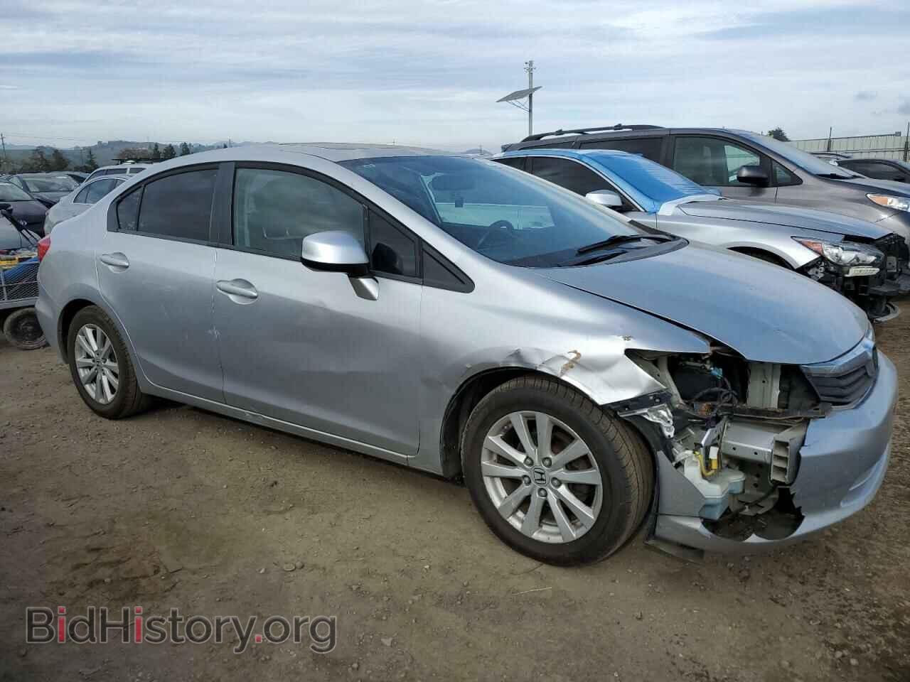 2012 HONDA CIVIC - VIN: 2HGFB2F84CH312417 - Фото 4