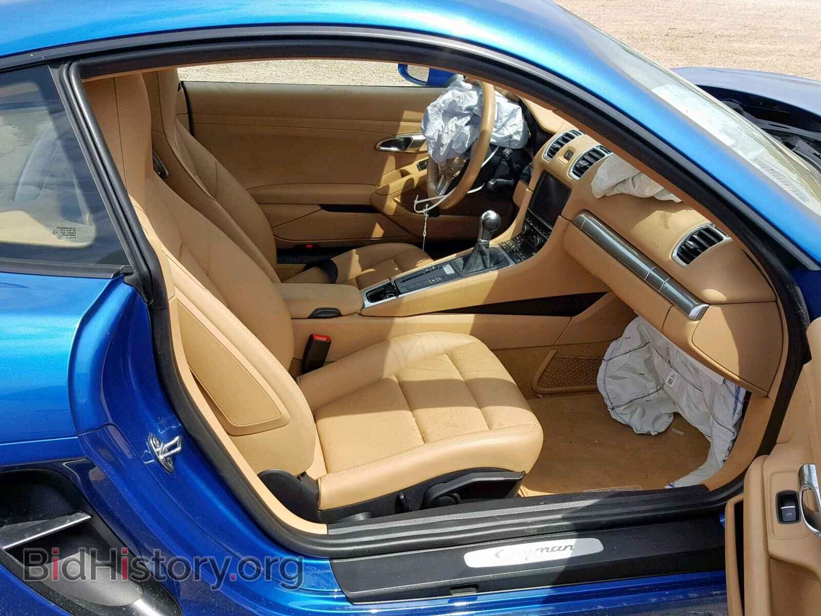 2014 PORSCHE CAYMAN - VIN: WP0AA2A87EK174614 - Фото 5