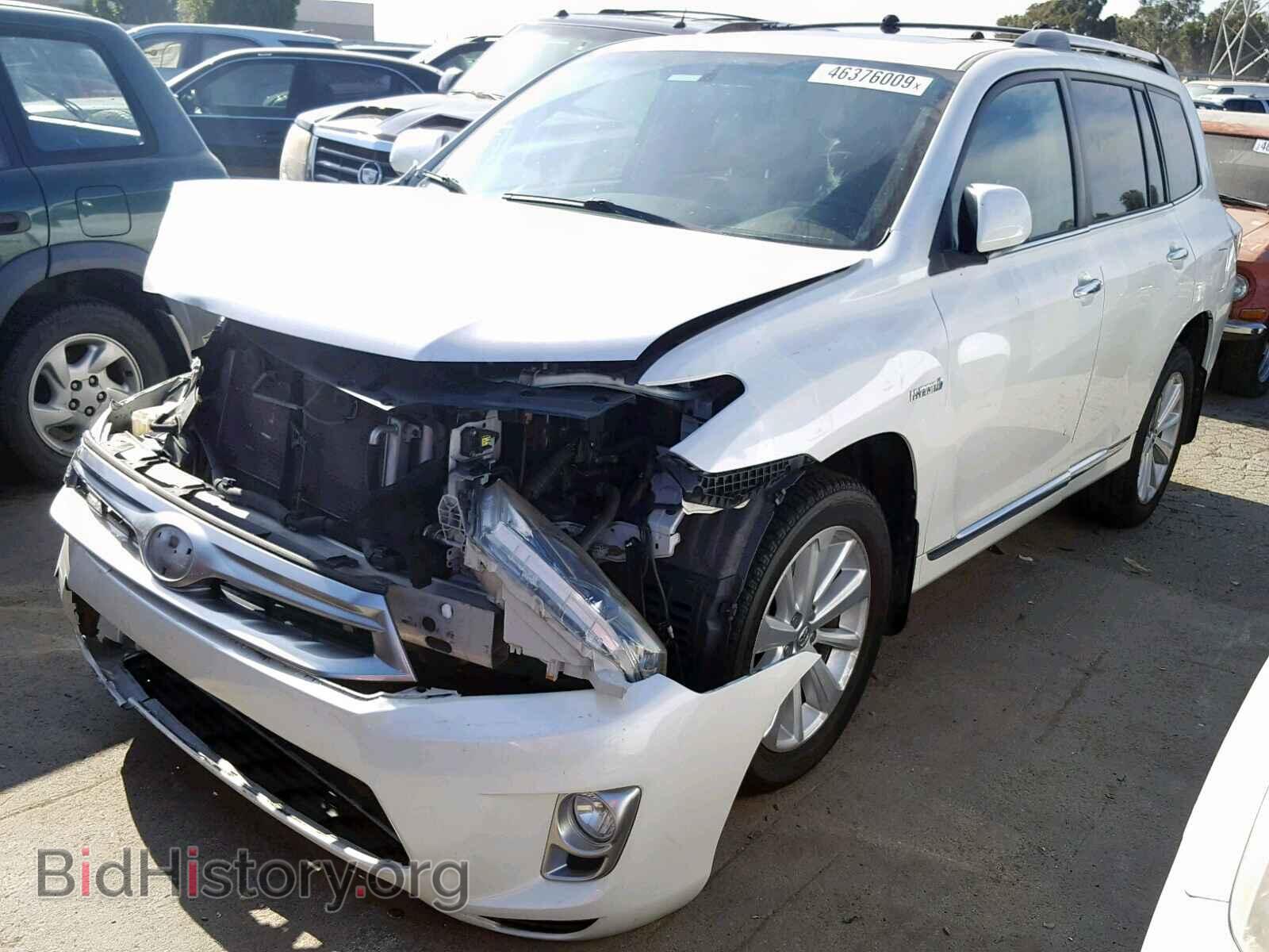 2011 TOYOTA HIGHLANDER - VIN: JTEDC3EHXB2002804 - Фото 2