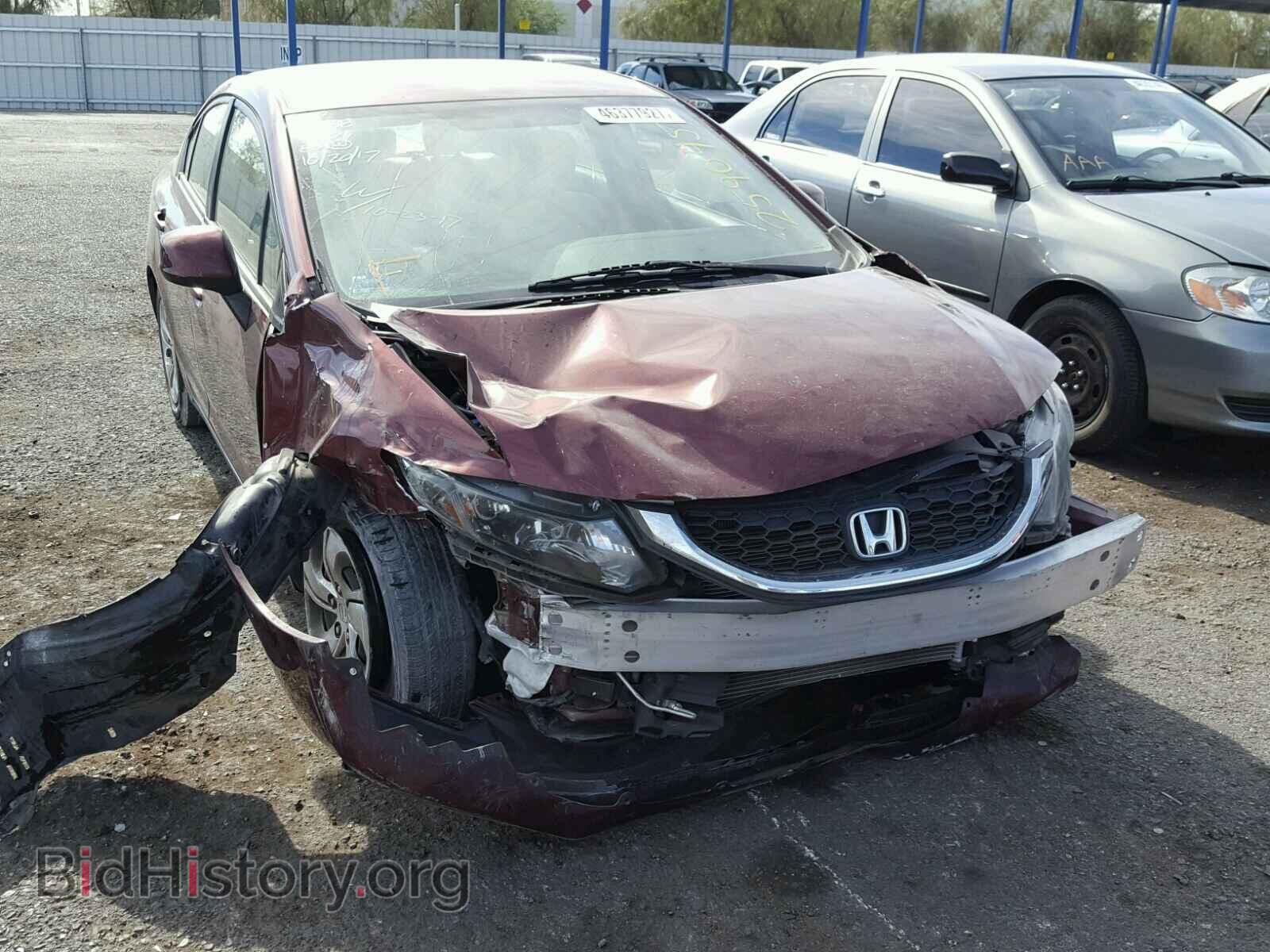 Фотография 2HGFB2F53DH510798 - HONDA CIVIC 2013