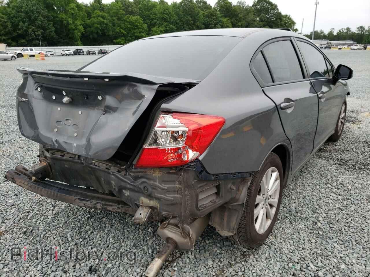 2012 HONDA CIVIC - VIN: 2HGFB2F82CH508839 - Фото 4