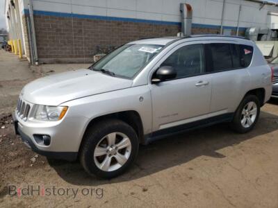 2012 Jeep COMPASS Compass LI, silver — VIN 1C4NJDCB9CD661692, Copart