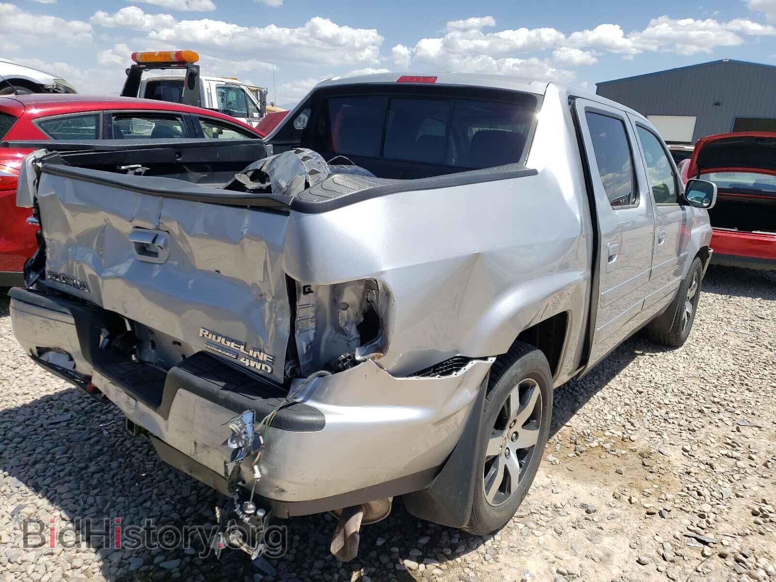 2014 HONDA RIDGELINE - VIN: 5FPYK1F62EB008633 - Фото 4