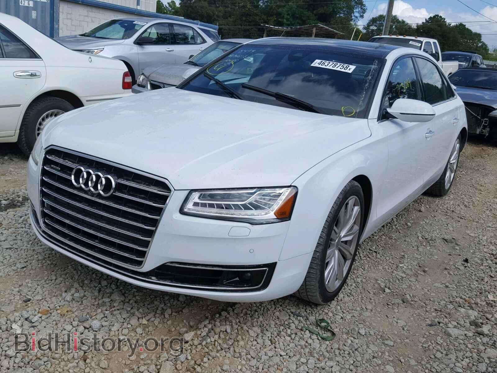 2016 AUDI A8 - VIN: WAU34AFD6GN018479 - Фото 2