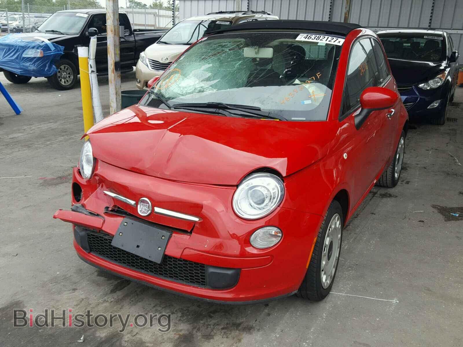 2012 FIAT 500 - VIN: 3C3CFFDR8CT203477 - Фото 2