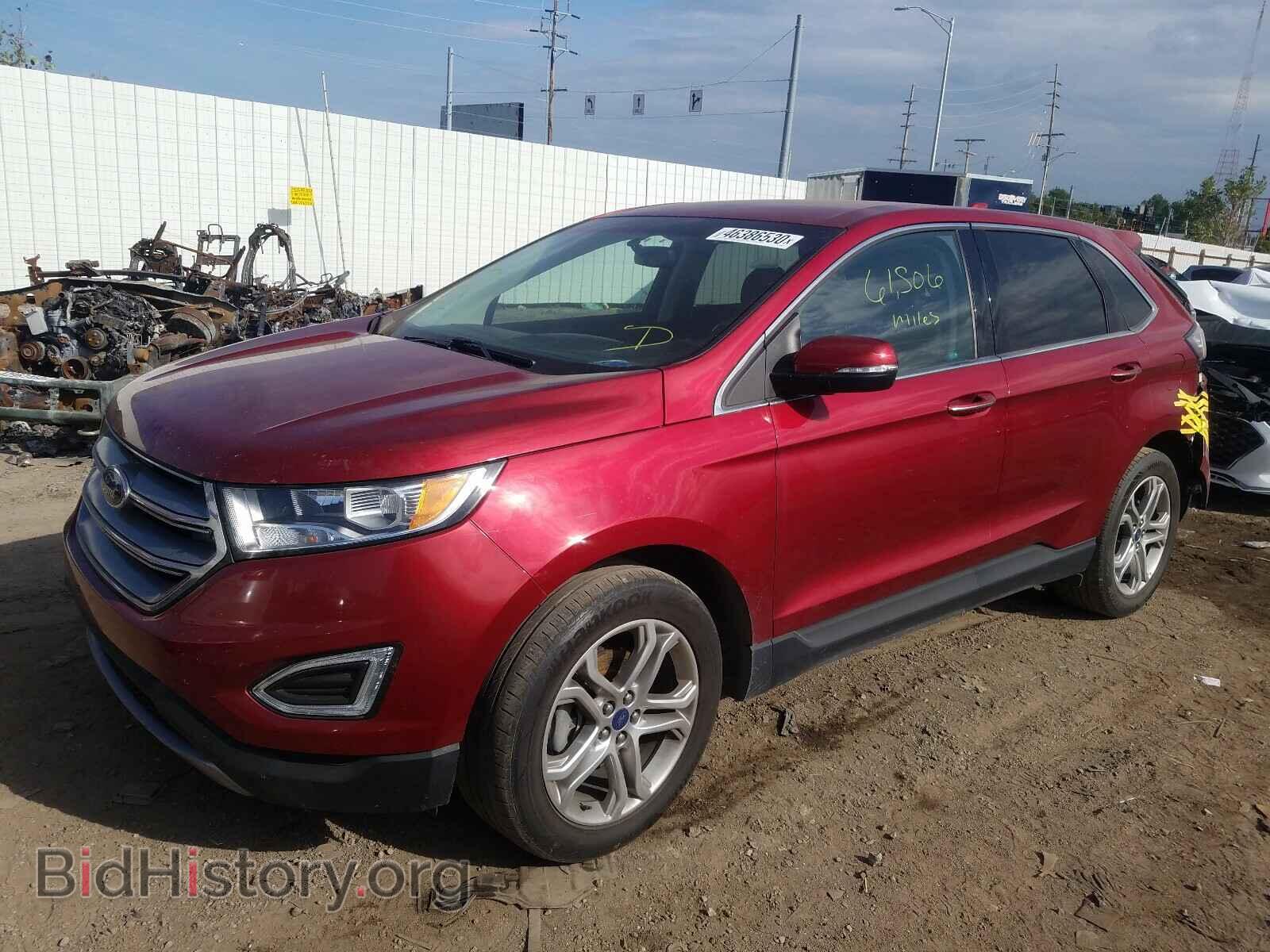 2018 FORD EDGE - VIN: 2FMPK3K98JBB07900 - Фото 2