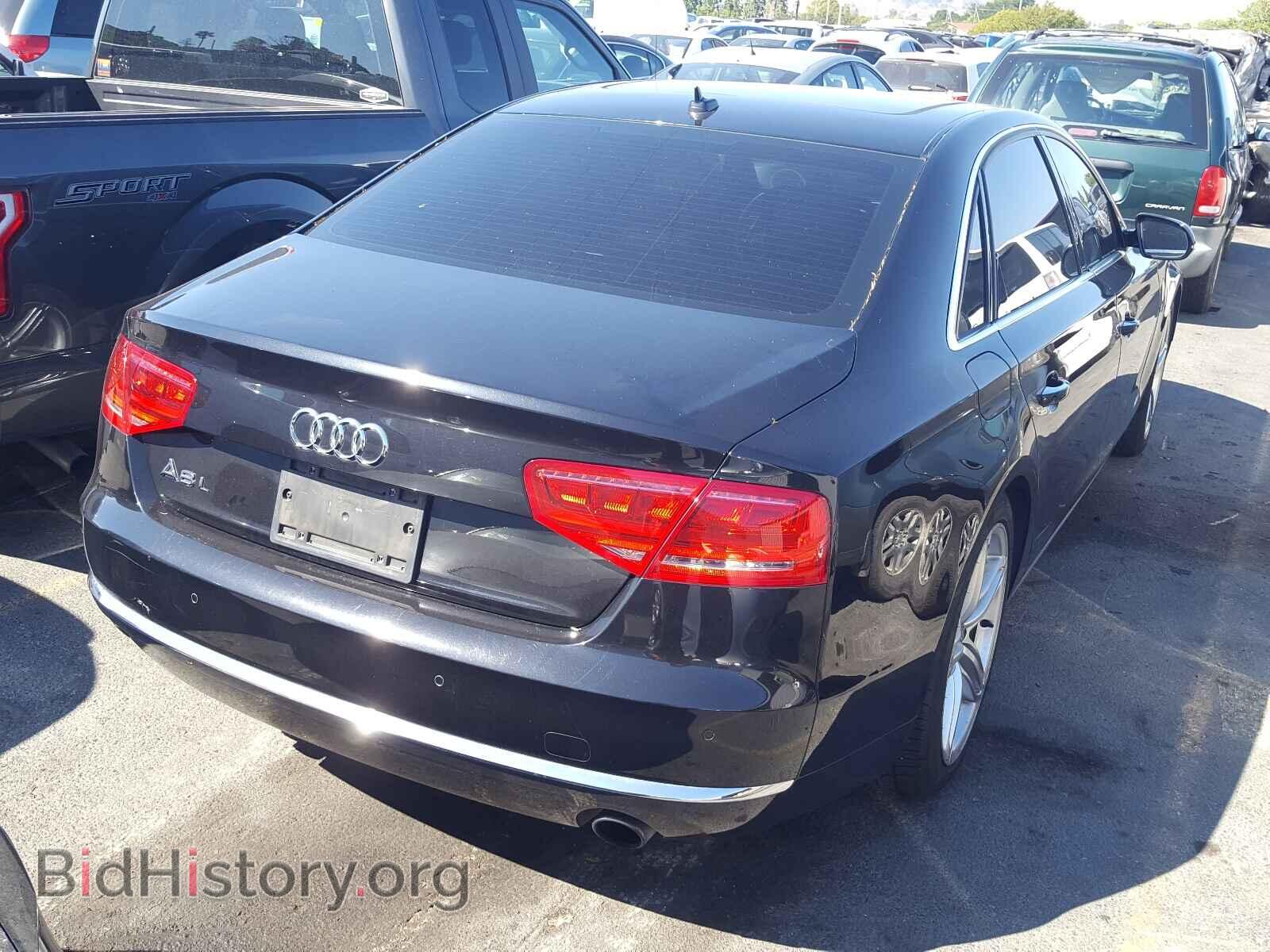2013 AUDI A8 - VIN: WAURGAFD9DN005318 - Фото 4
