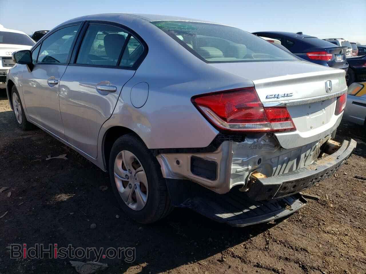 2014 HONDA CIVIC - VIN: 19XFB2F53EE084445 - Фото 2