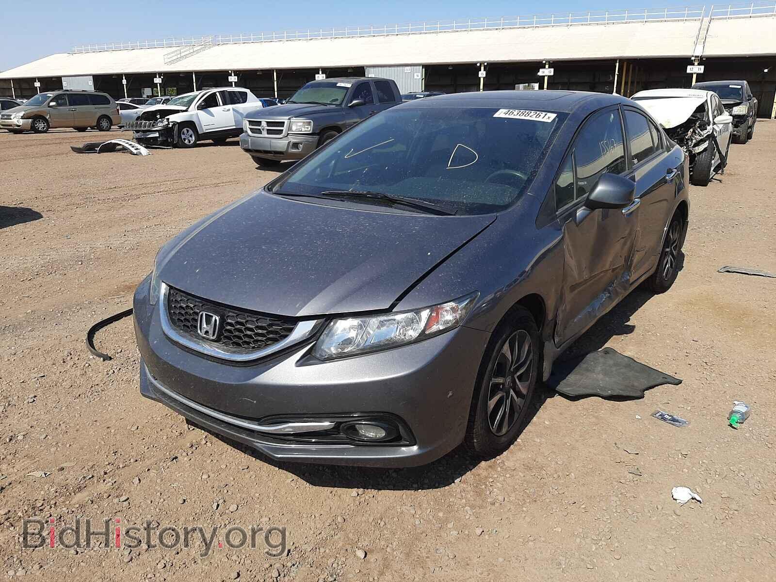 2013 HONDA CIVIC - VIN: 19XFB2F92DE072529 - Фото 2