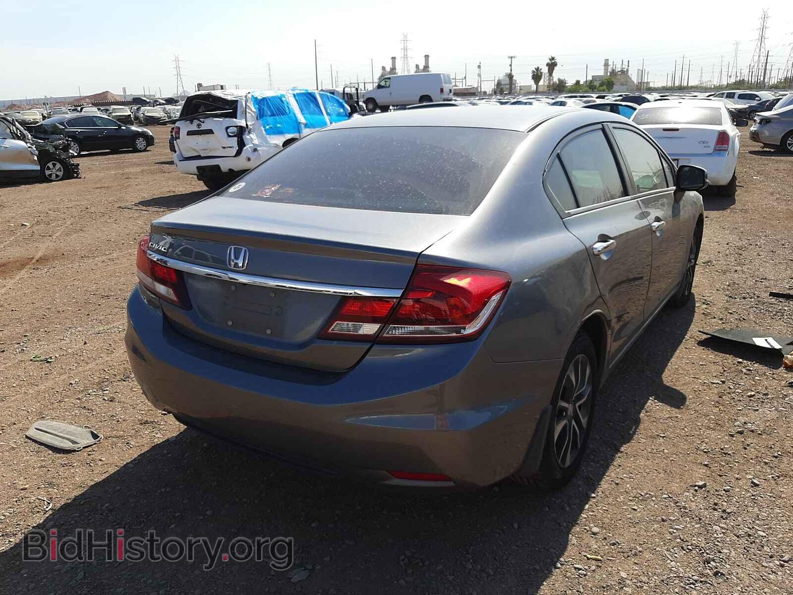 2013 HONDA CIVIC - VIN: 19XFB2F92DE072529 - Фото 4