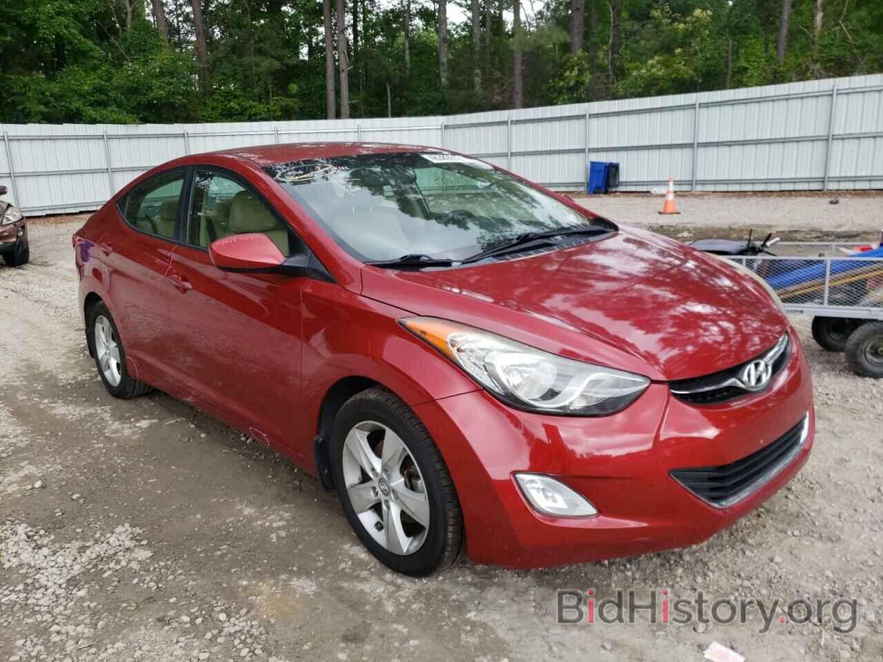 Photo KMHDH4AE1DU660182 - HYUNDAI ELANTRA 2013