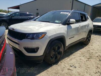 2020 Jeep COMPASS Compass LA, white — VIN 3C4NJCBB9LT211580, Copart
