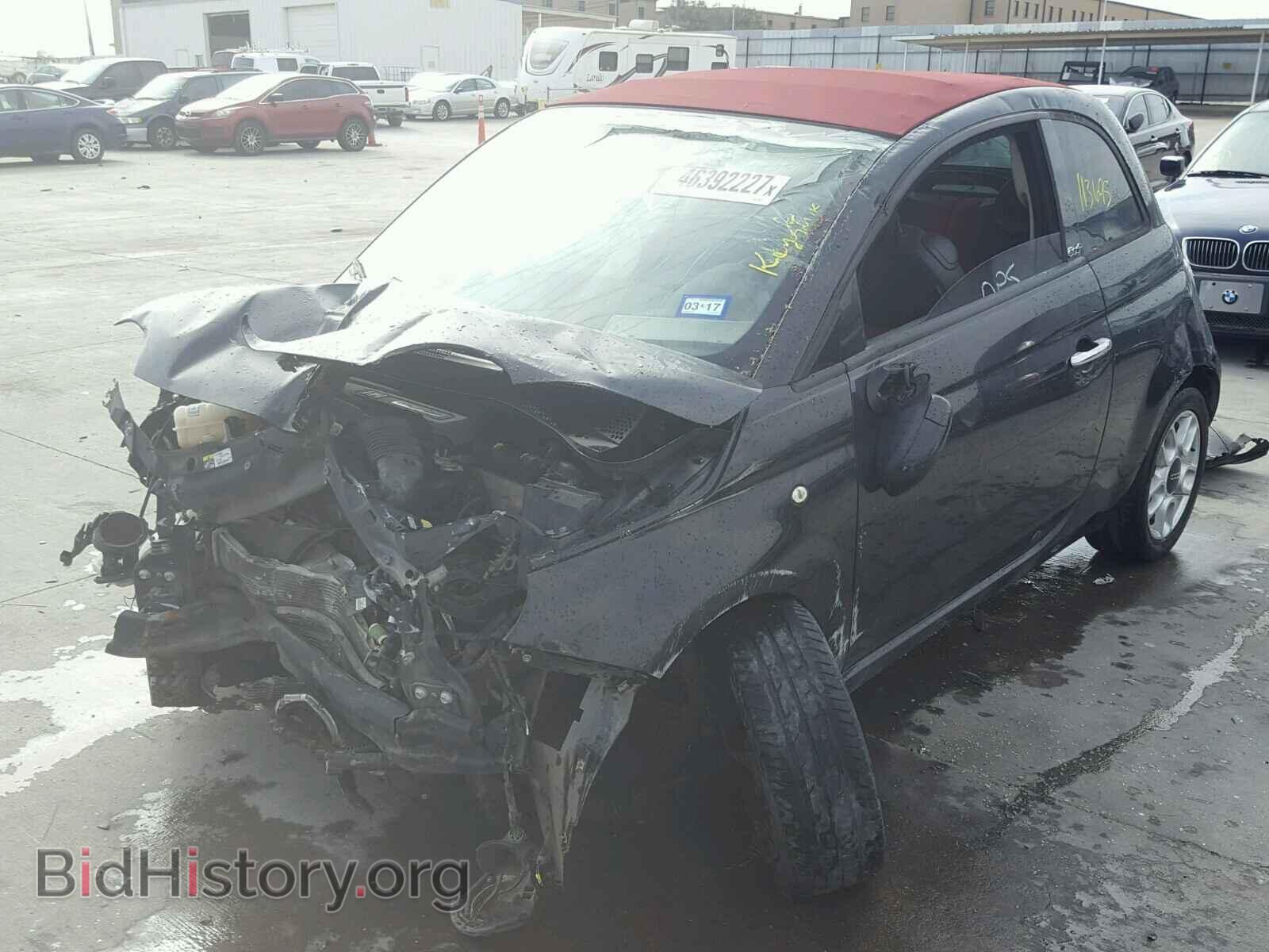 2012 FIAT 500 - VIN: 3C3CFFDR8CT385875 - Фото 2