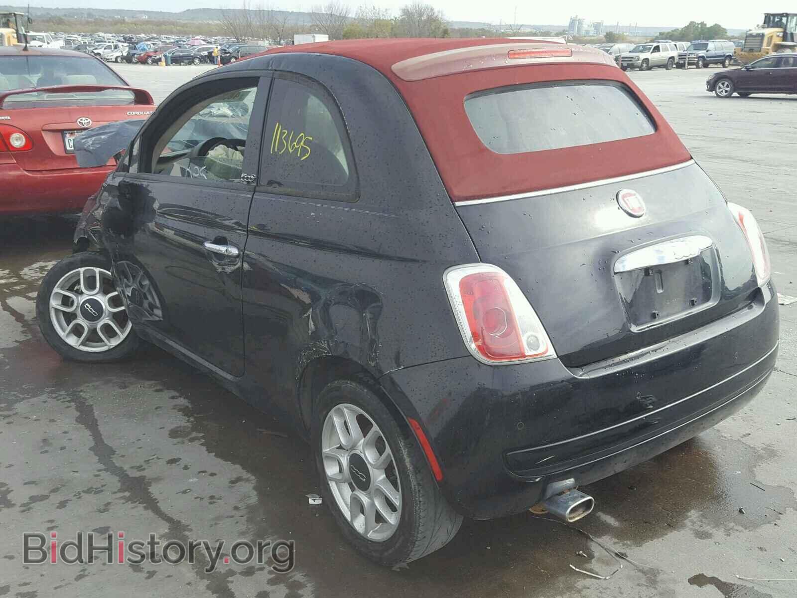 2012 FIAT 500 - VIN: 3C3CFFDR8CT385875 - Фото 3