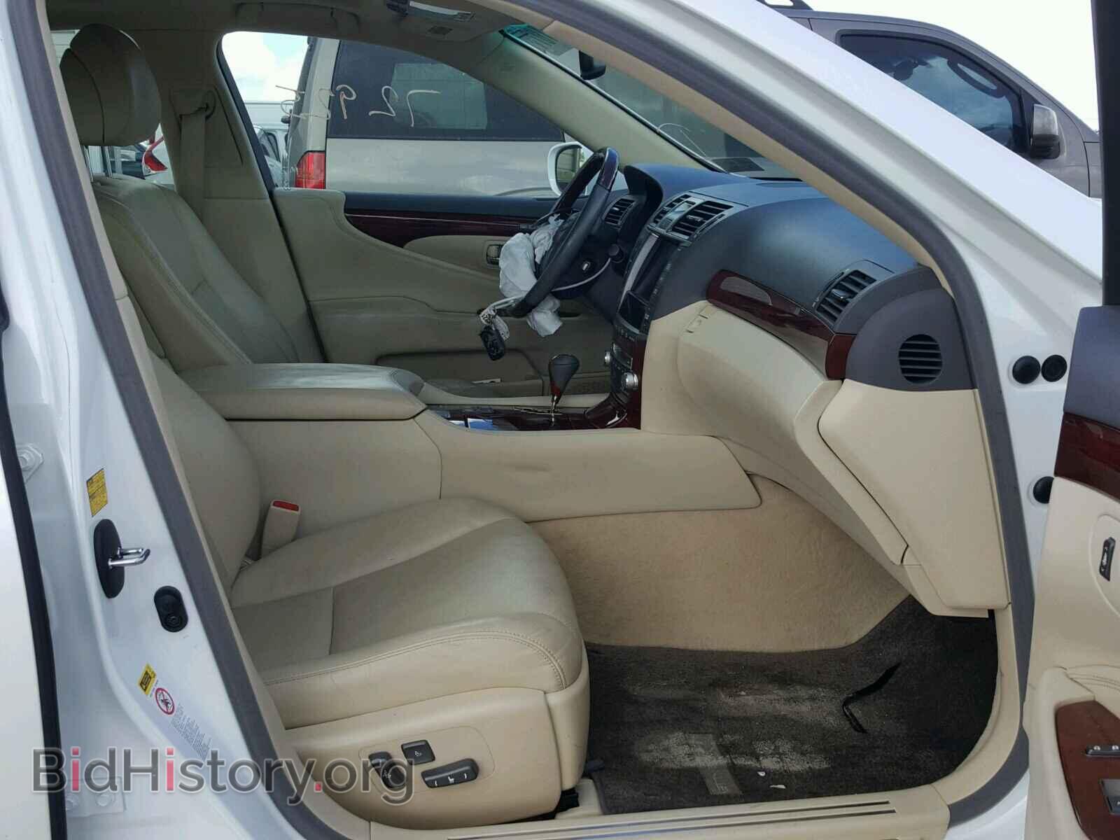2010 LEXUS LS460 - VIN: JTHCL5EF2A5006965 - Фото 5