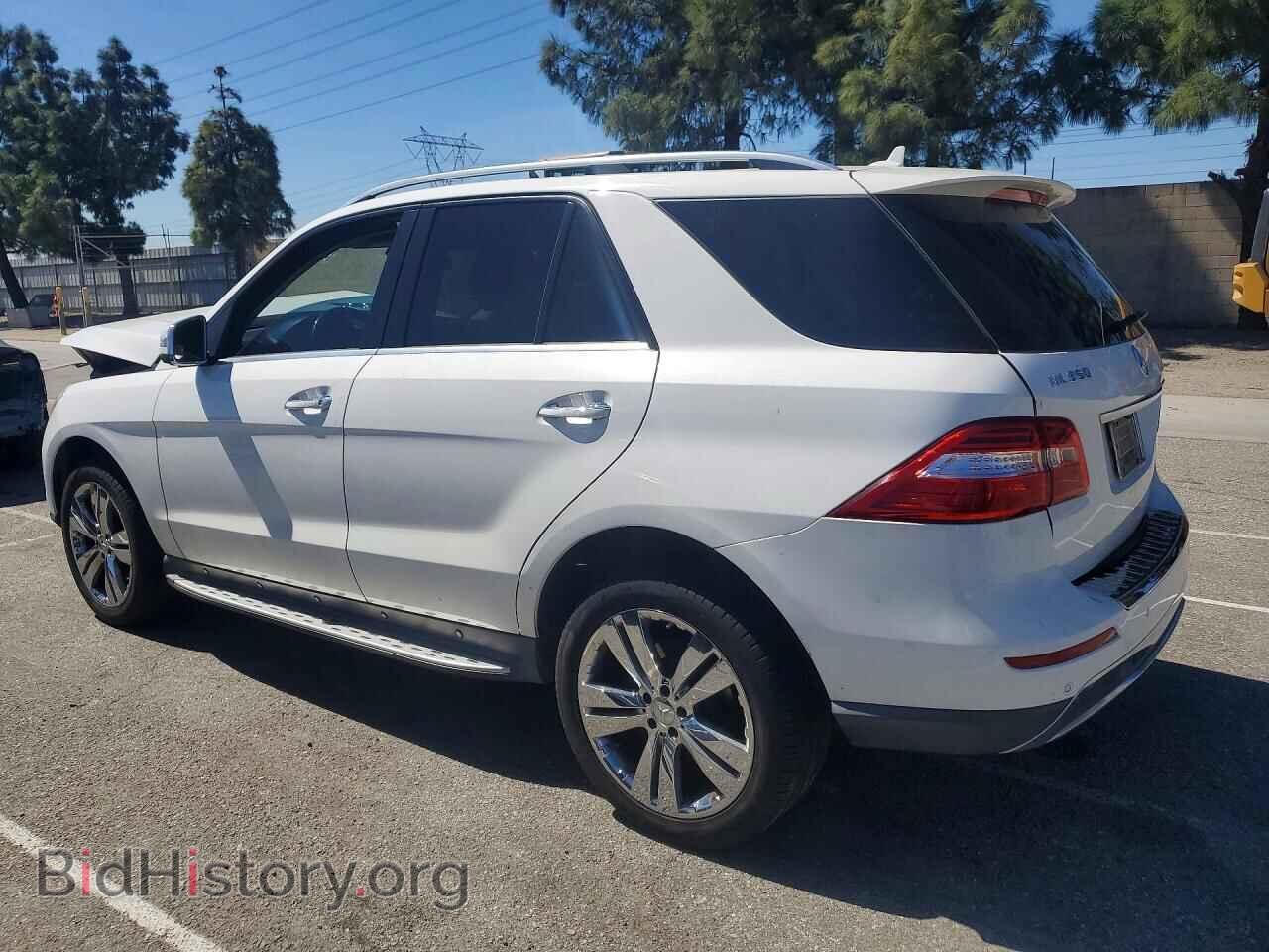2014 MERCEDES-BENZ M-CLASS - VIN: 4JGDA5JB7EA287961 - Фото 2