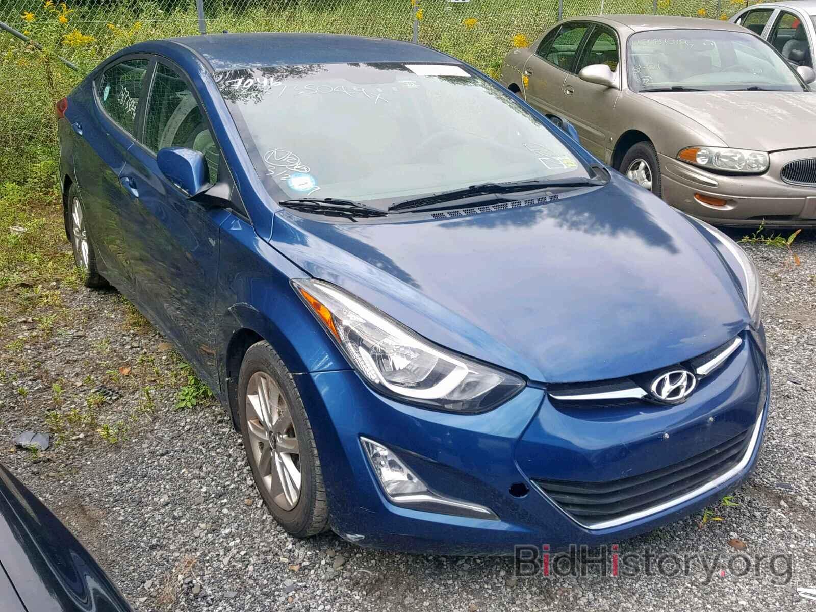 Photo KMHDH4AE5FU382390 - HYUNDAI ELANTRA 2015