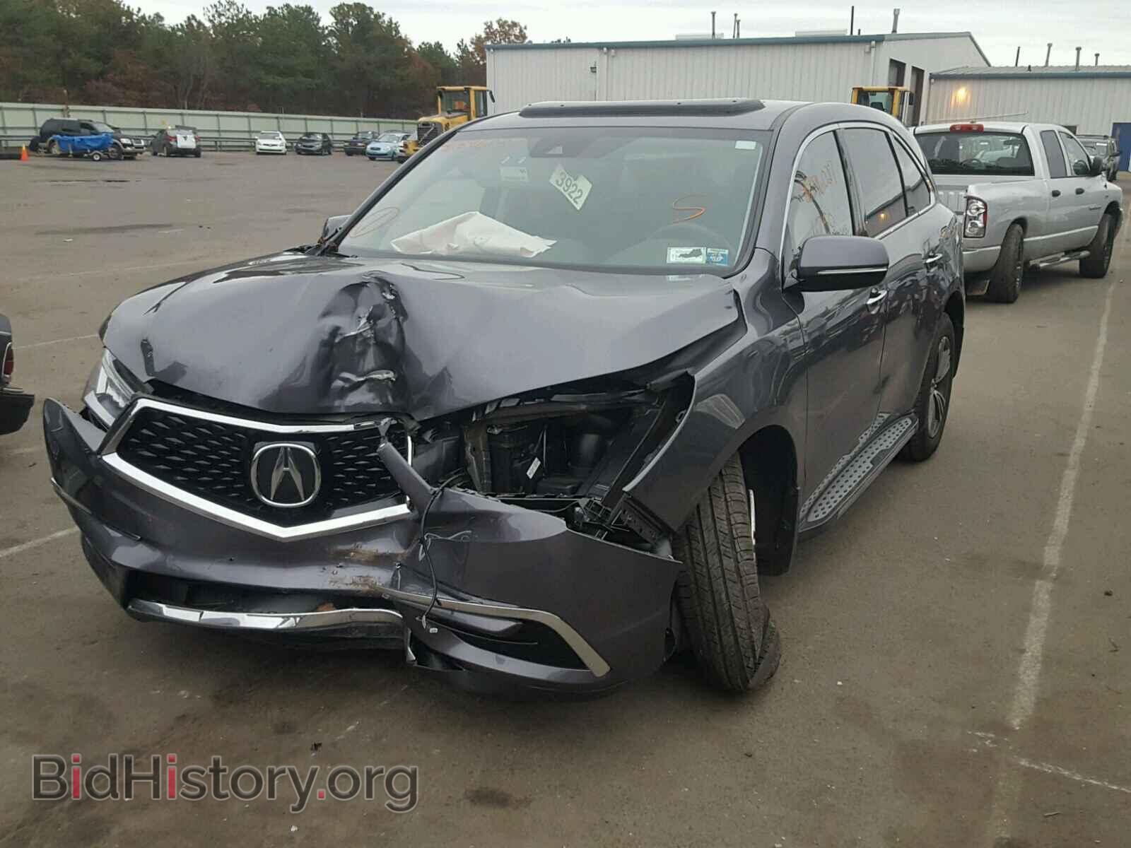 2017 ACURA MDX - VIN: 5FRYD4H39HB020515 - Фото 2