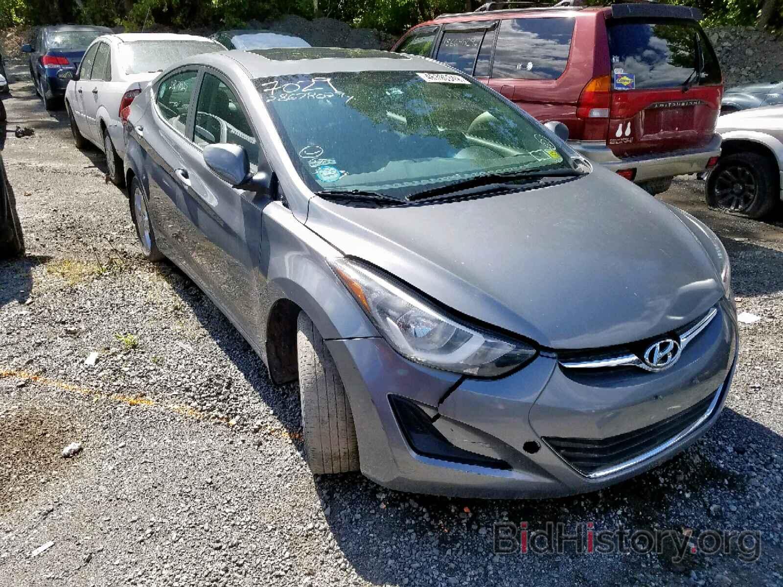 Photo KMHDH4AE1GU479538 - HYUNDAI ELANTRA 2016