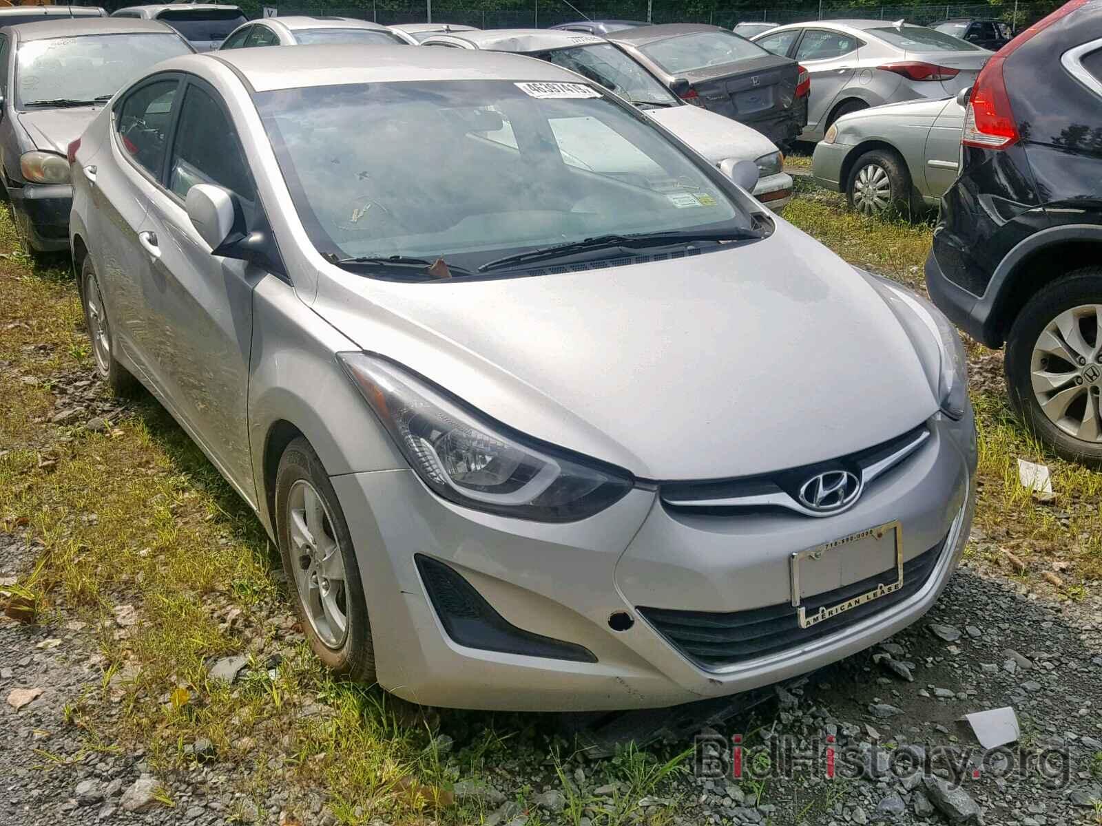 Photo 5NPDH4AE1GH730945 - HYUNDAI ELANTRA 2016