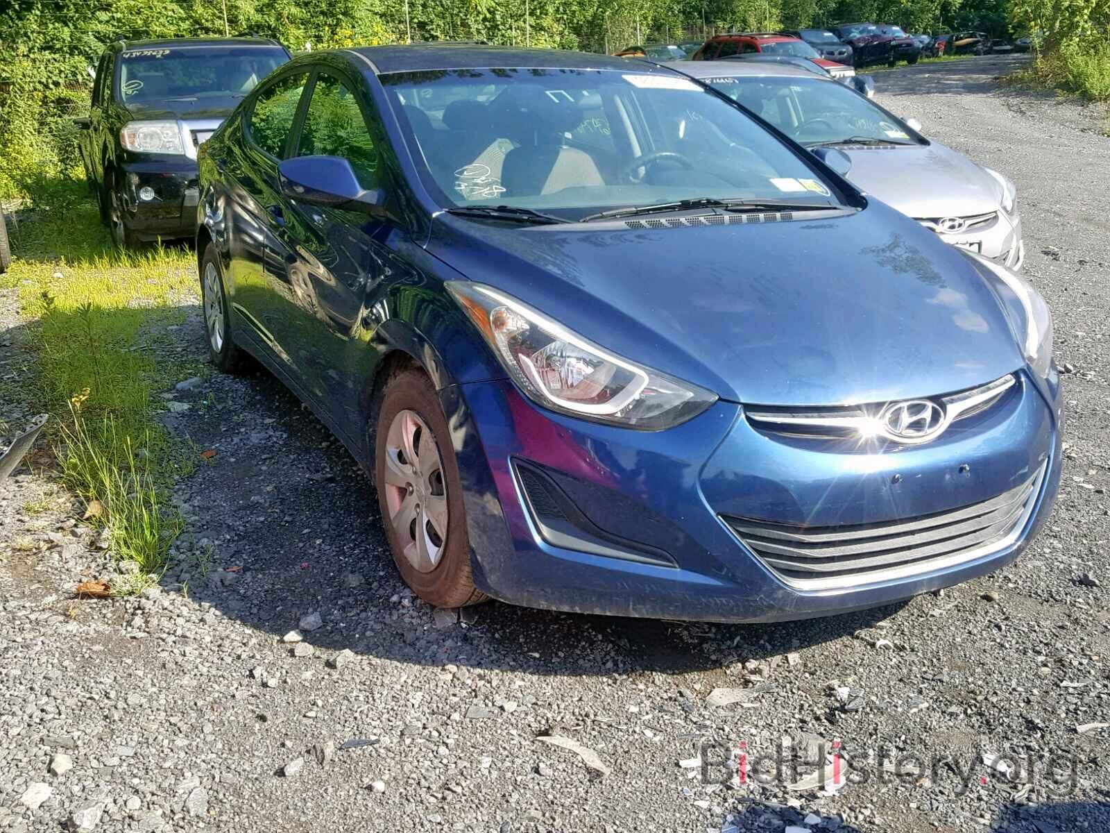 Фотография 5NPDH4AE7GH703877 - HYUNDAI ELANTRA 2016