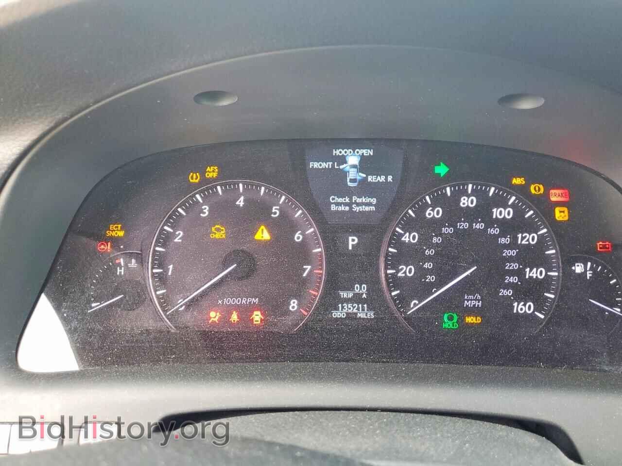 2010 LEXUS LS500 - VIN: JTHGL1EF9A5041206 - Фото 9
