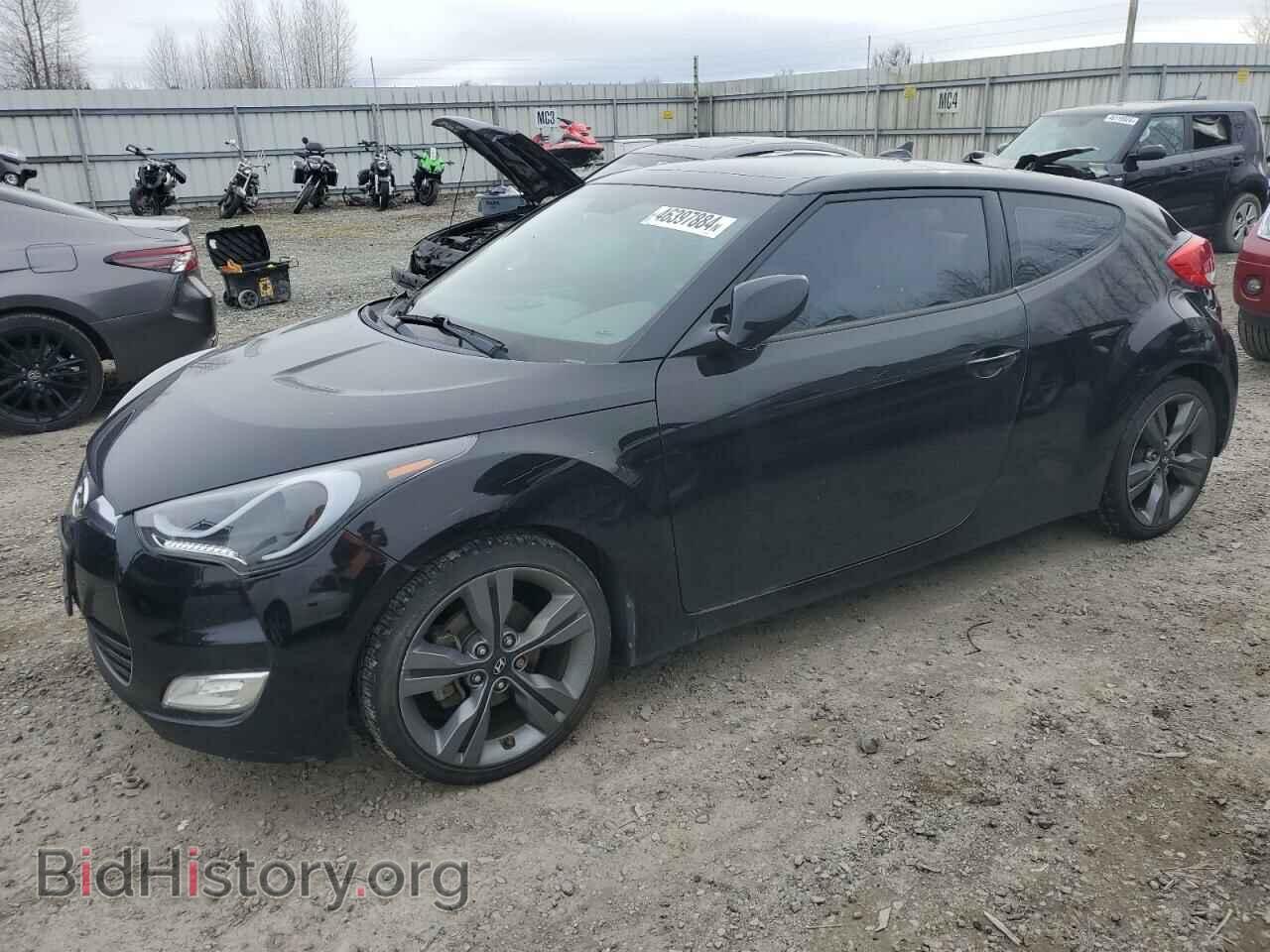 Photo KMHTC6AD7DU092596 - HYUNDAI VELOSTER 2013