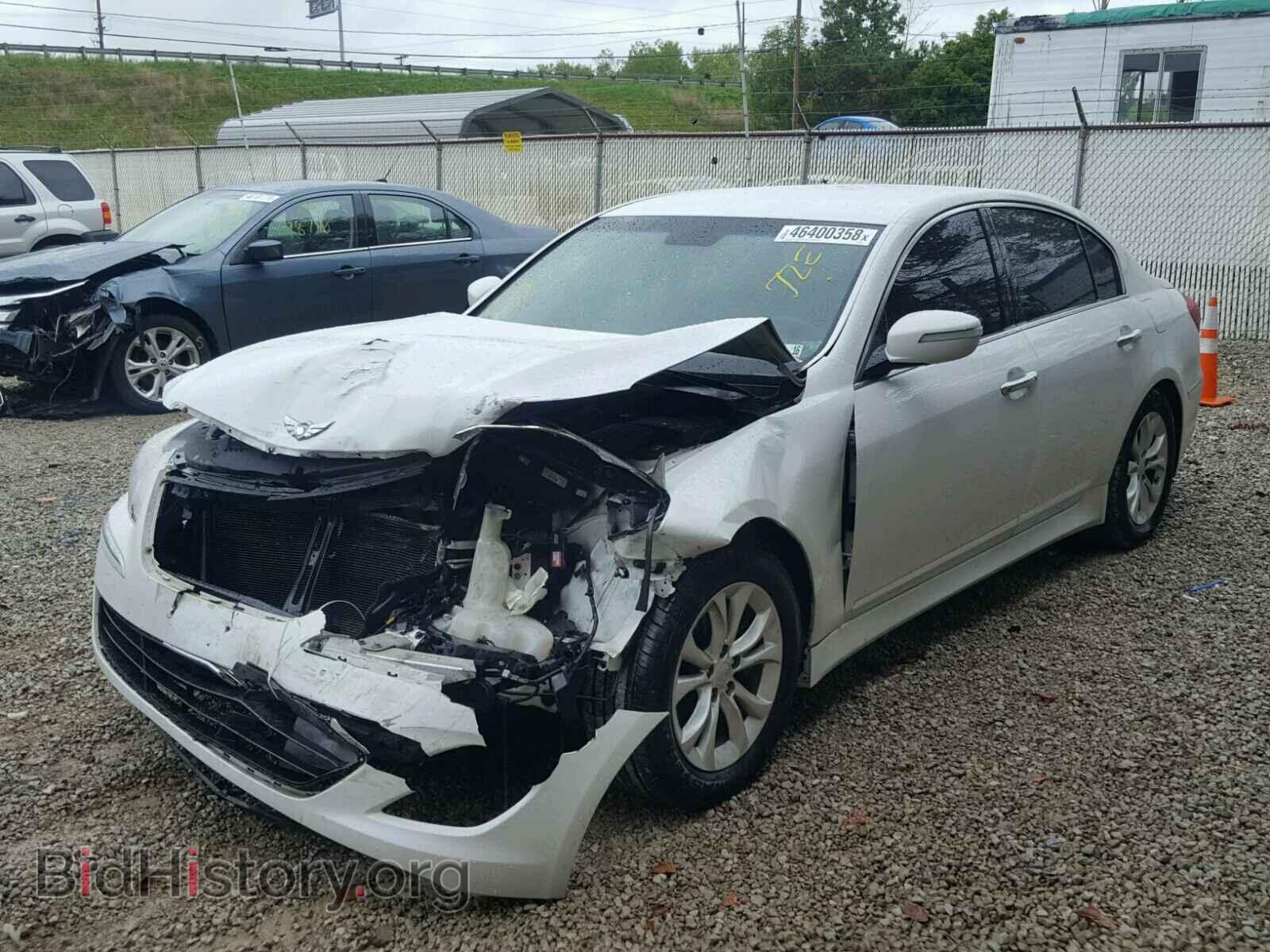 2012 HYUNDAI GENESIS - VIN: KMHGC4DD7CU188387 - Фото 2