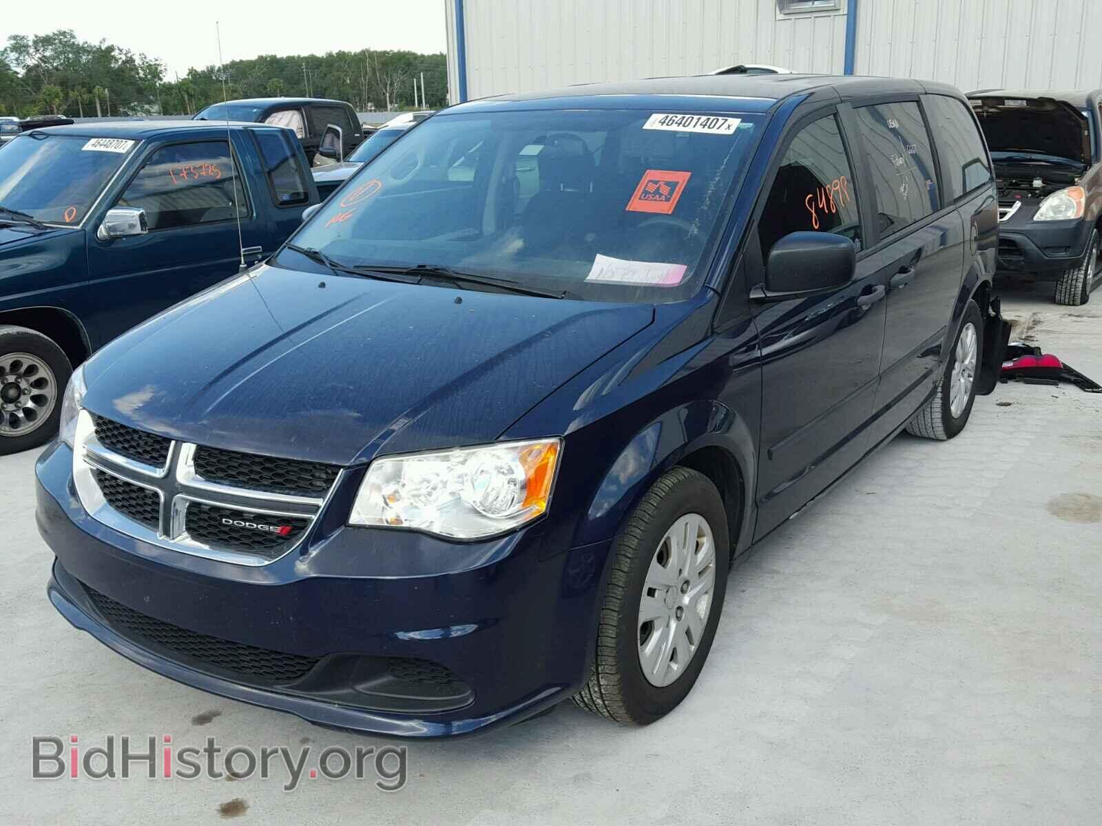 2014 DODGE CARAVAN - VIN: 2C4RDGBGXER275631 - Фото 2