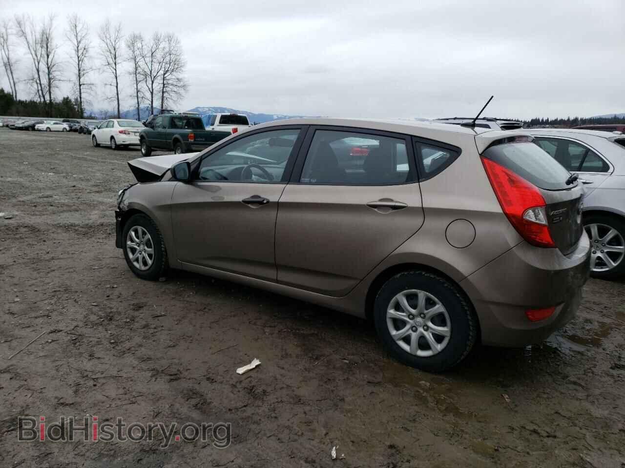 2013 HYUNDAI ACCENT - VIN: KMHCT5AE6DU076053 - Фото 2