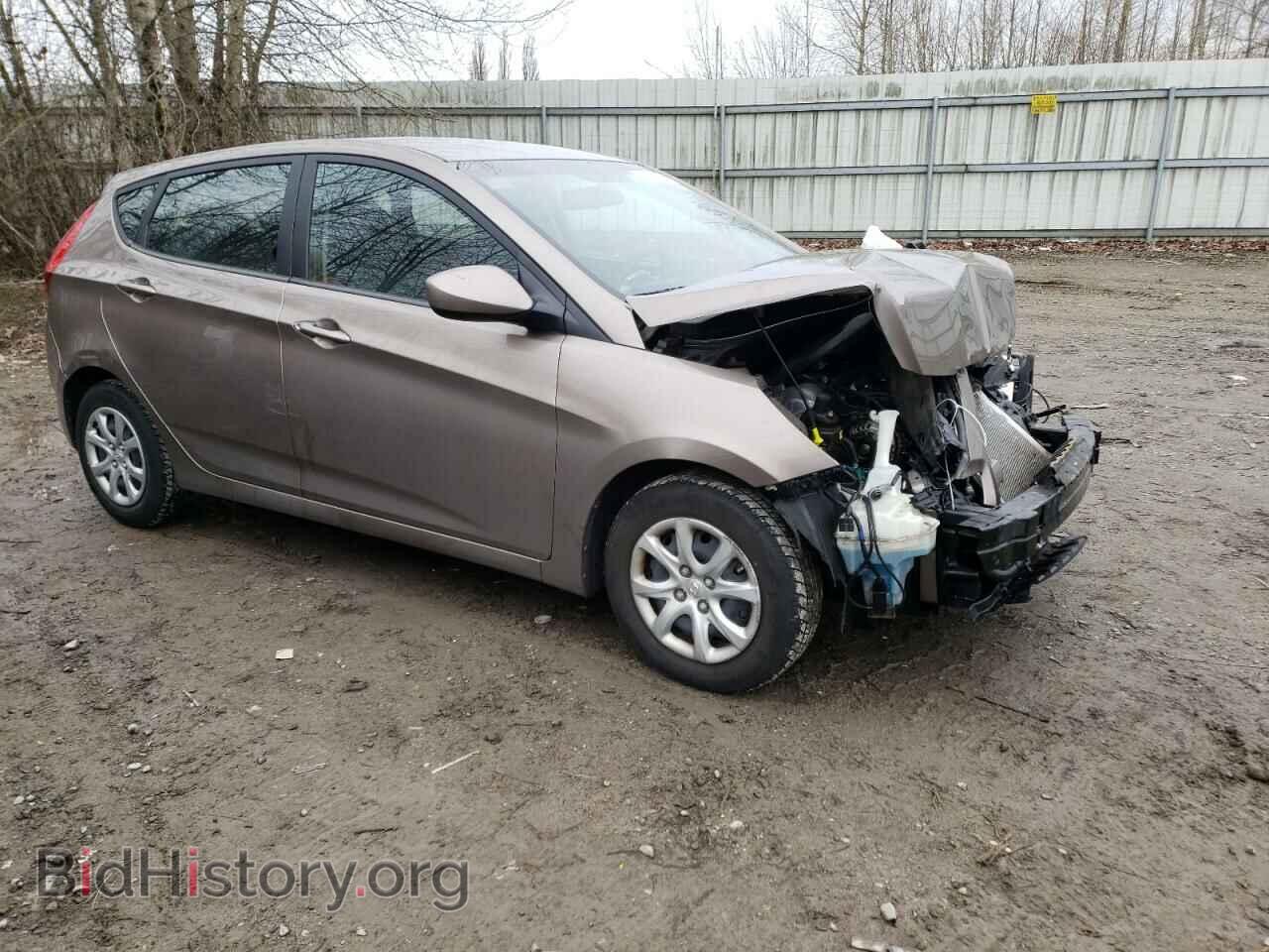 2013 HYUNDAI ACCENT - VIN: KMHCT5AE6DU076053 - Фото 4