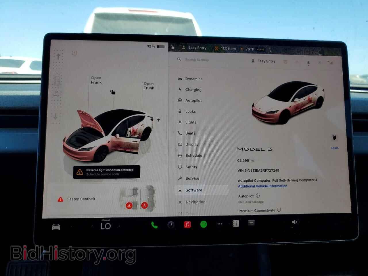 2024 TESLA MODEL 3 - VIN: 5YJ3E1EA5RF727249 - Photo 9