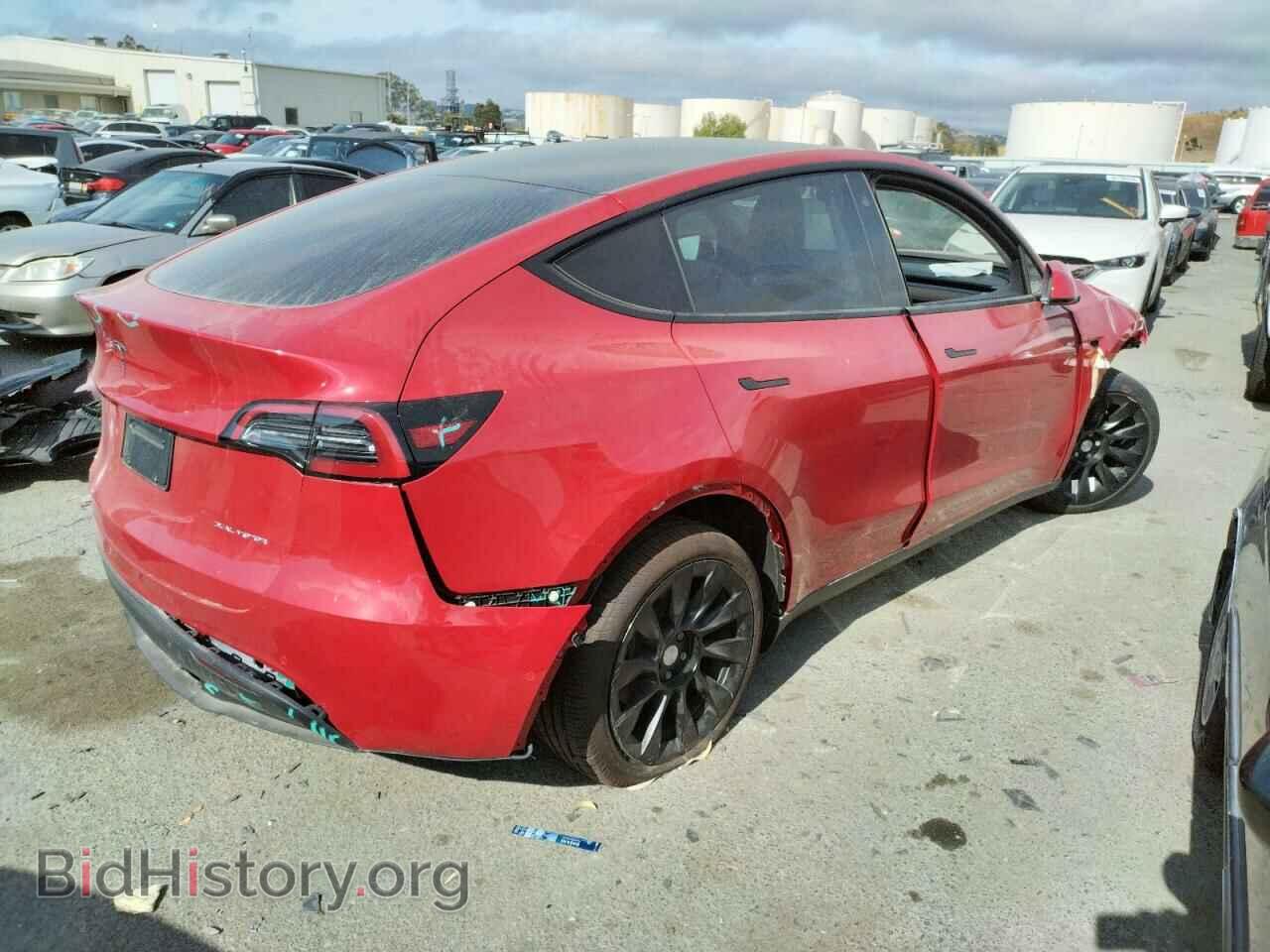 2022 TESLA MODEL Y - VIN: 7SAYGDEE6NF346818 - Фото 4
