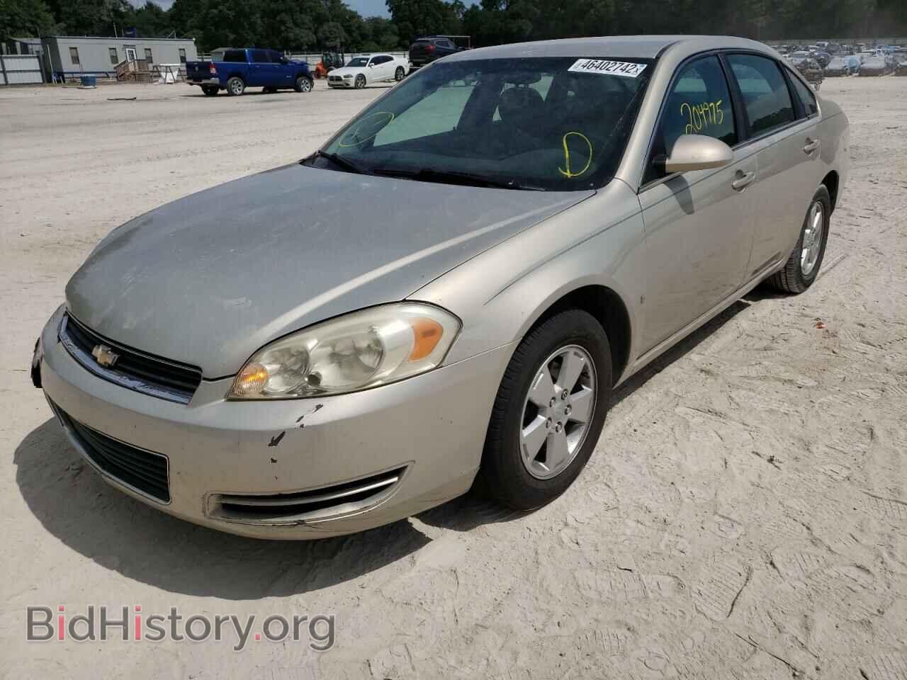 2008 CHEVROLET IMPALA - VIN: 2G1WT55K781199100 - Фото 2