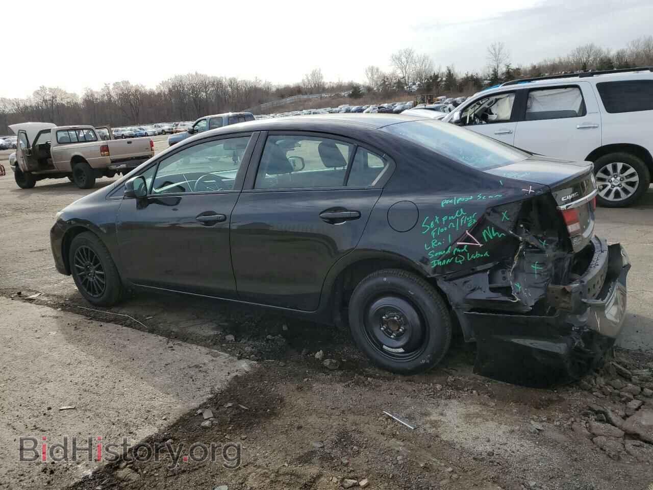 2013 HONDA CIVIC - VIN: 19XFB2F57DE205346 - Фото 2