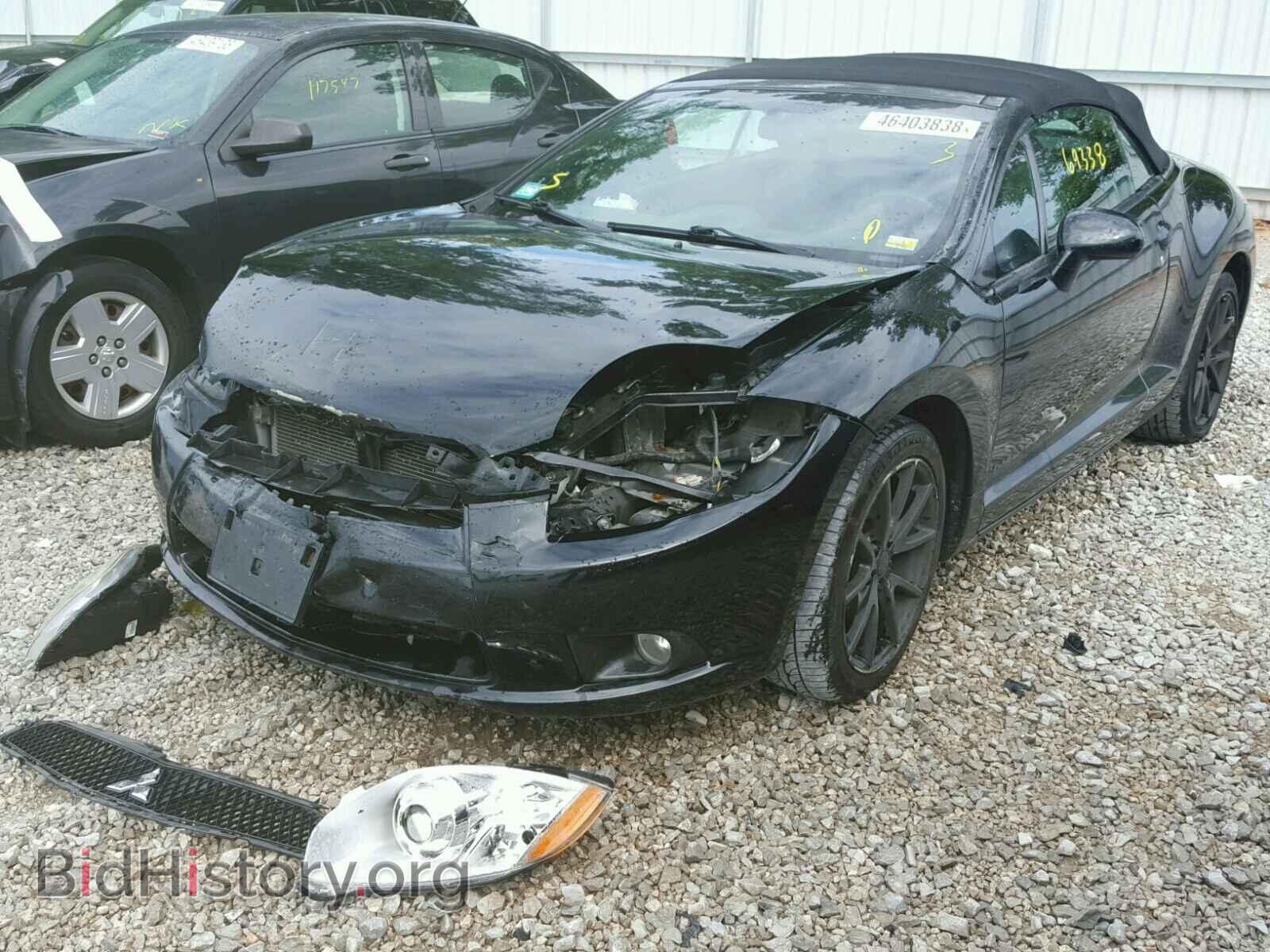 2011 MITSUBISHI ECLIPSE - VIN: 4A37L3ET7BE008545 - Фото 2