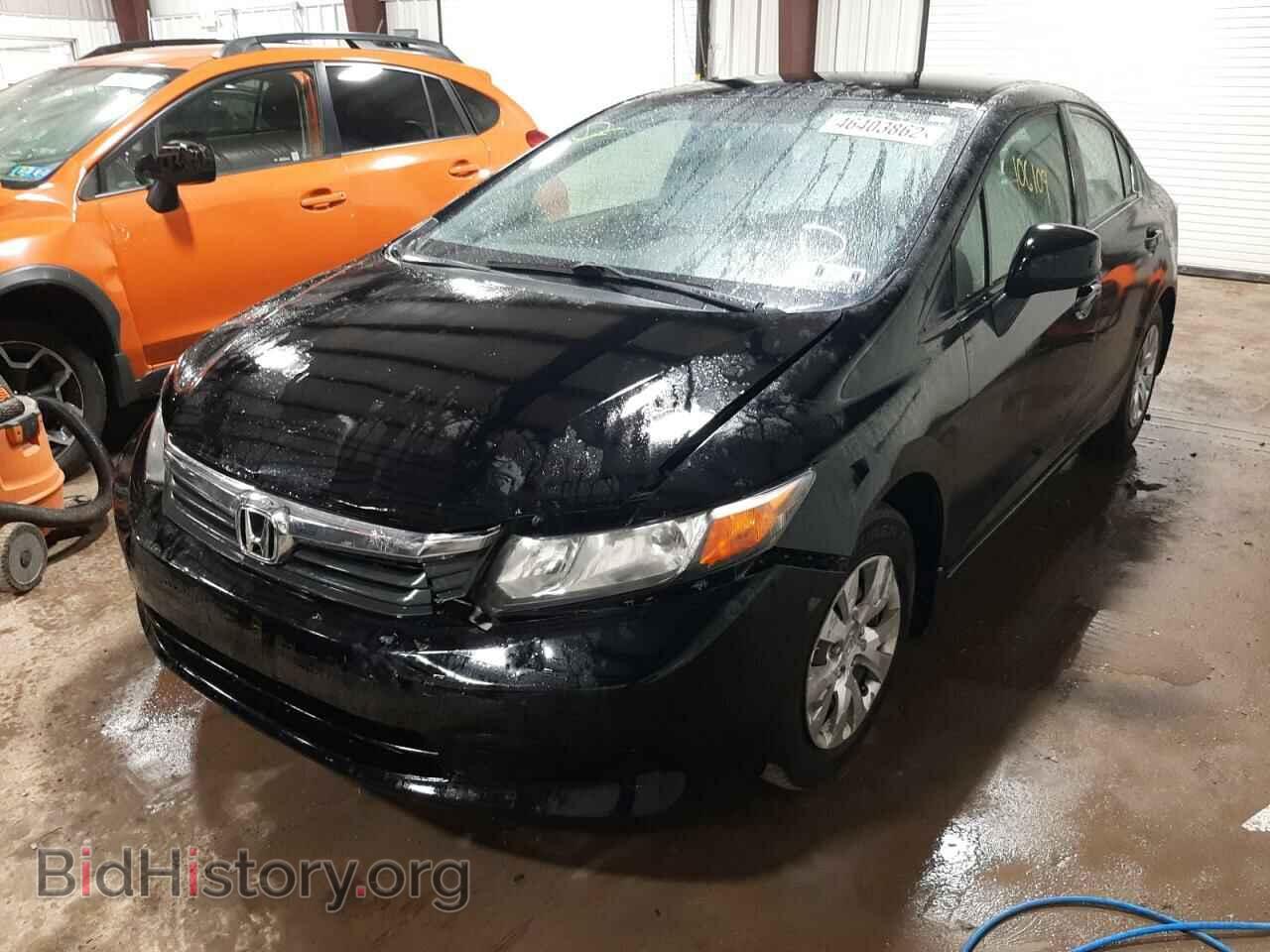 2012 HONDA CIVIC - VIN: 2HGFB2F50CH335098 - Фото 2