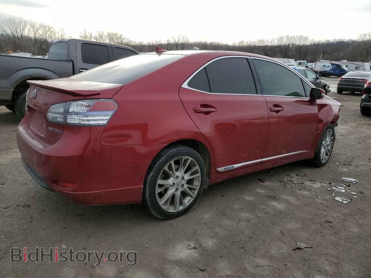 2010 LEXUS HS - VIN: JTHBB1BA4A2013112 - Фото 3